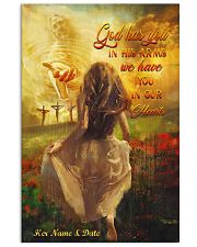 God Has You In His Arms Personalized 11x17 Poster front