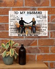 To My Husband 17x11 Poster poster-landscape-17x11-lifestyle-23