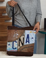 Cna Respect Caring Courage All-over Tote aos-all-over-tote-lifestyle-front-10