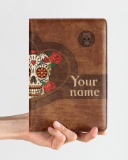Skull Medium - Leather Notebook aos-medium-leather-notebook-lifestyle-front-01