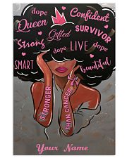 Stronger Than Cancer 11x17 Poster front