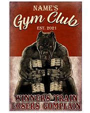 Gym Club 11x17 Poster front