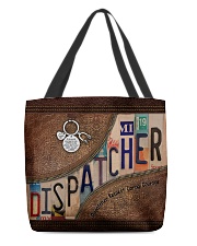 Dispatcher Respect Caring Courage All-over Tote front