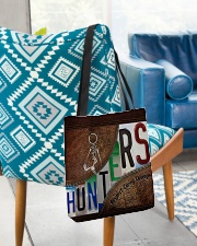 Hunter leather pattern print All-over Tote aos-all-over-tote-lifestyle-front-01