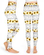 You Are My Sunshine High Waist Leggings front