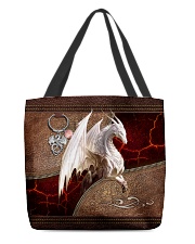 Dragon Leather Pattern Print All-over Tote front