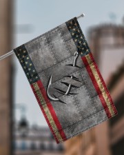 Fishing America Flag 11.5"x17.5" Garden Flag aos-garden-flag-11-5-x-17-5-lifestyle-front-17