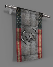Fishing America Flag 11.5"x17.5" Garden Flag aos-garden-flag-11-5-x-17-5-lifestyle-front-18