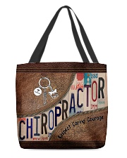 Chiropractor Respect Caring Courage All-over Tote front