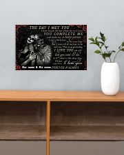 Personalized Tattoo The Day I Met You 17x11 Poster poster-landscape-17x11-lifestyle-24