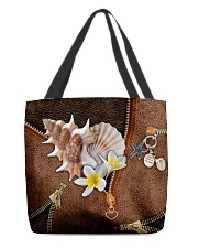 Love The Sea Leather Pattern Print All-over Tote front