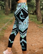 Lab Tech Leather Pattern Print High Waist Leggings aos-high-waist-leggings-lifestyle-21