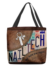 Nail Techs love inspire All-over Tote front