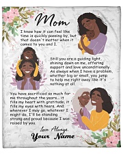 Mom Mother's Day Fleece Blanket - 50" x 60" front