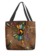 Sign Language Be Kind Flower Bag All-over Tote back