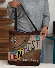 Dentist Respect Caring Courage All-over Tote aos-all-over-tote-lifestyle-front-10