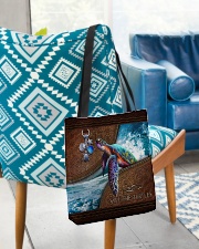 Love Turtles Leather Pattern Print All-over Tote aos-all-over-tote-lifestyle-front-01