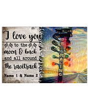 I Love You To The Moon Personalize 17x11 Poster front