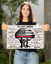 Custom Name Firefighter Mother's Day 17x11 Poster poster-landscape-17x11-lifestyle-19