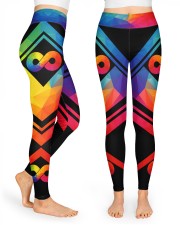 Autism Acceptance High Waist Leggings front