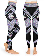 Love Turtles High Waist Leggings front