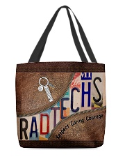 Rad Tech Leather pattern print All-over Tote back