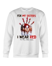 Native I Wear Red For My Sisters Crewneck Sweatshirt tile