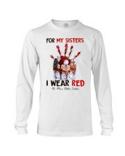 Native I Wear Red For My Sisters Long Sleeve Tee tile