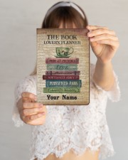 The Book Lover's Planner Medium - Leather Notebook aos-medium-leather-notebook-lifestyle-front-09