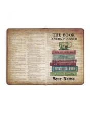 The Book Lover's Planner Medium - Leather Notebook full