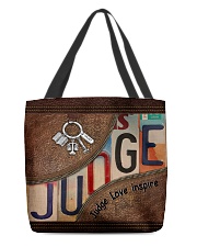 Judge Love Inspire All-over Tote front