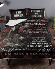 Personalized Motorcycling I Want You Today Queen Quilt Bed Set aos-queen-quilt-bed-set-lifestyle-front-02a