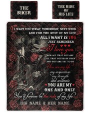 Personalized Motorcycling I Want You Today Queen Quilt Bed Set front