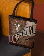 Horse Girl leather pattern print All-over Tote aos-all-over-tote-lifestyle-front-02