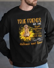Golden Retriever True Friend Crewneck Sweatshirt apparel-crewneck-sweatshirt-lifestyle-front-89