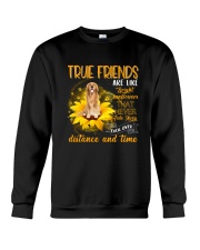 Golden Retriever True Friend Crewneck Sweatshirt front