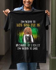Poodle God Classic T-Shirt apparel-classic-tshirt-lifestyle-front-129