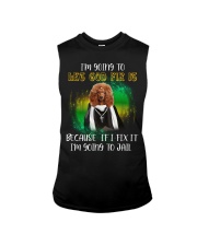 Poodle God Sleeveless Tee tile