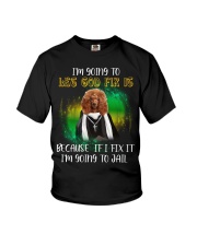 Poodle God Youth T-Shirt tile