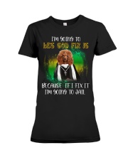 Poodle God Premium Fit Ladies Tee tile