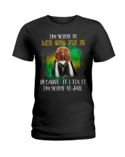 Poodle God Ladies T-Shirt tile