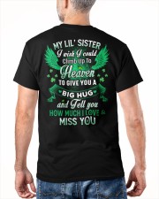 My Sister I Wish I Could Climb Up To Heaven Classic T-Shirt apparel-classic-tshirt-lifestyle-back-180