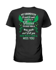 My Grandson I Wish I Could Climb Up To Heaven Ladies T-Shirt tile