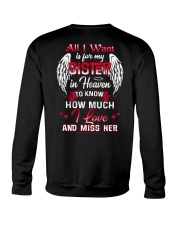 All I Want Is For My Sister In Heaven 1 Crewneck Sweatshirt tile