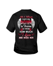 All I Want Is For My Sister In Heaven 1 Youth T-Shirt tile
