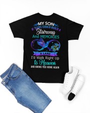 My Son If Tears Could Build A Stairway and Memories A Lane Classic T-Shirt apparel-classic-tshirt-lifestyle-back-58