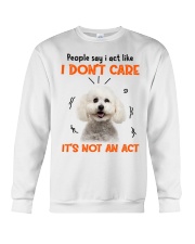 Bichon Frise Act Crewneck Sweatshirt tile