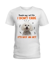 Bichon Frise Act Ladies T-Shirt tile
