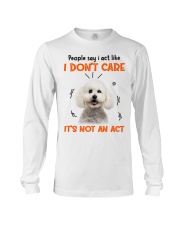 Bichon Frise Act Long Sleeve Tee tile