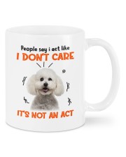 Bichon Frise Act Mugs tile